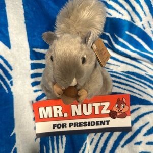 Mr nuts for president with much love